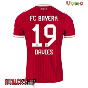 Bayern Munich Alphonso Davies #19 Prima Maglia 2026-27 Manica Corta
